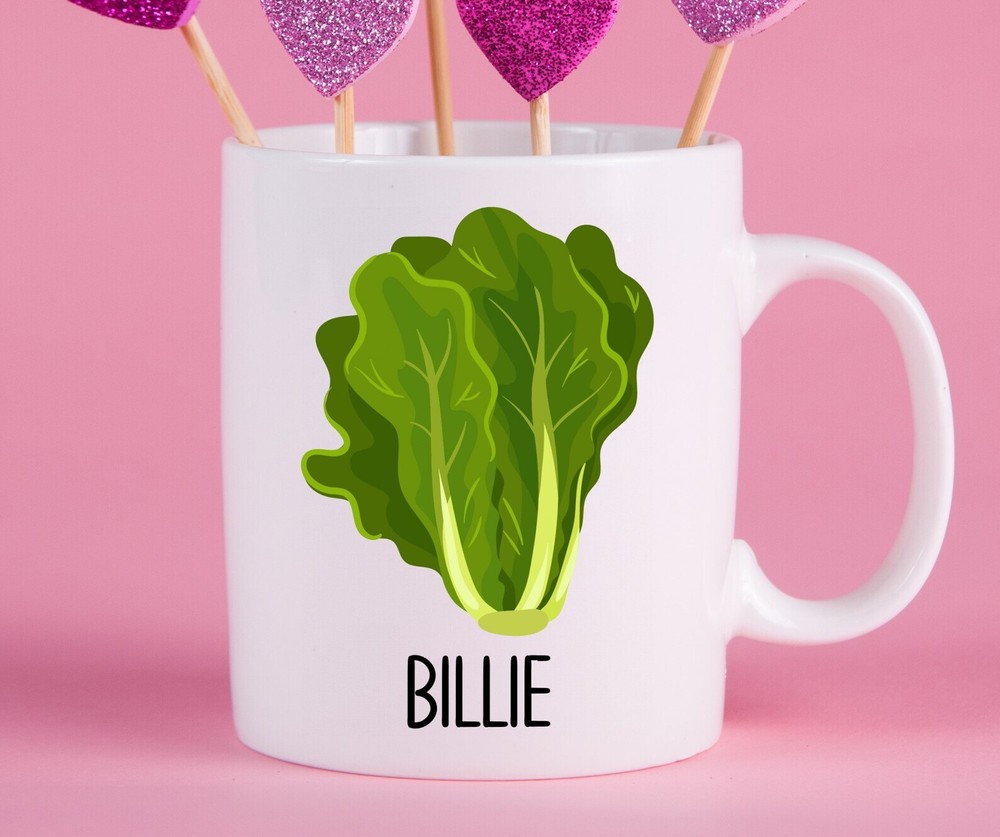 Personalized Lettuce Mug Lettuce Gift Ideas Lettuce Cup Gifts For Lettuce Lovers