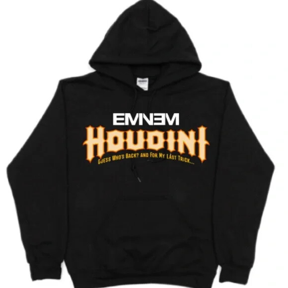 Eminem Houdini Pullover Hoodie S-5XL New 2024 Sweater