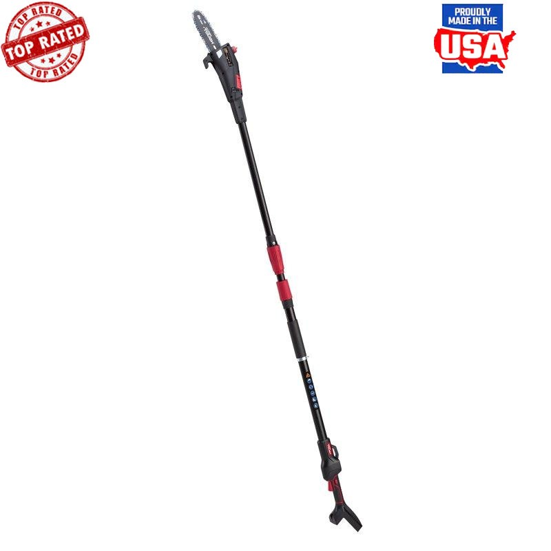 20V Max Telescoping 9.5ft Cordless Pole Saw Lightweight Easy Chain Tensioning