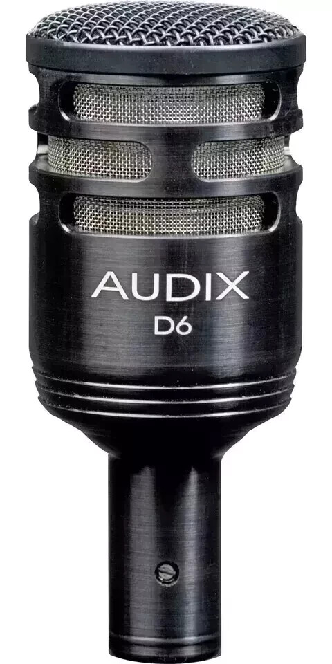 Audix D6 Cardioid Wired Dynamic Microphone
