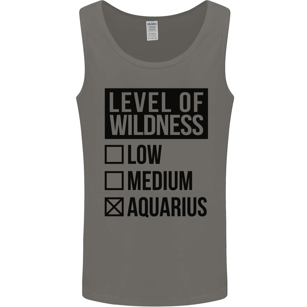 Levels of Wildness Aquarius Mens Vest Tank Top