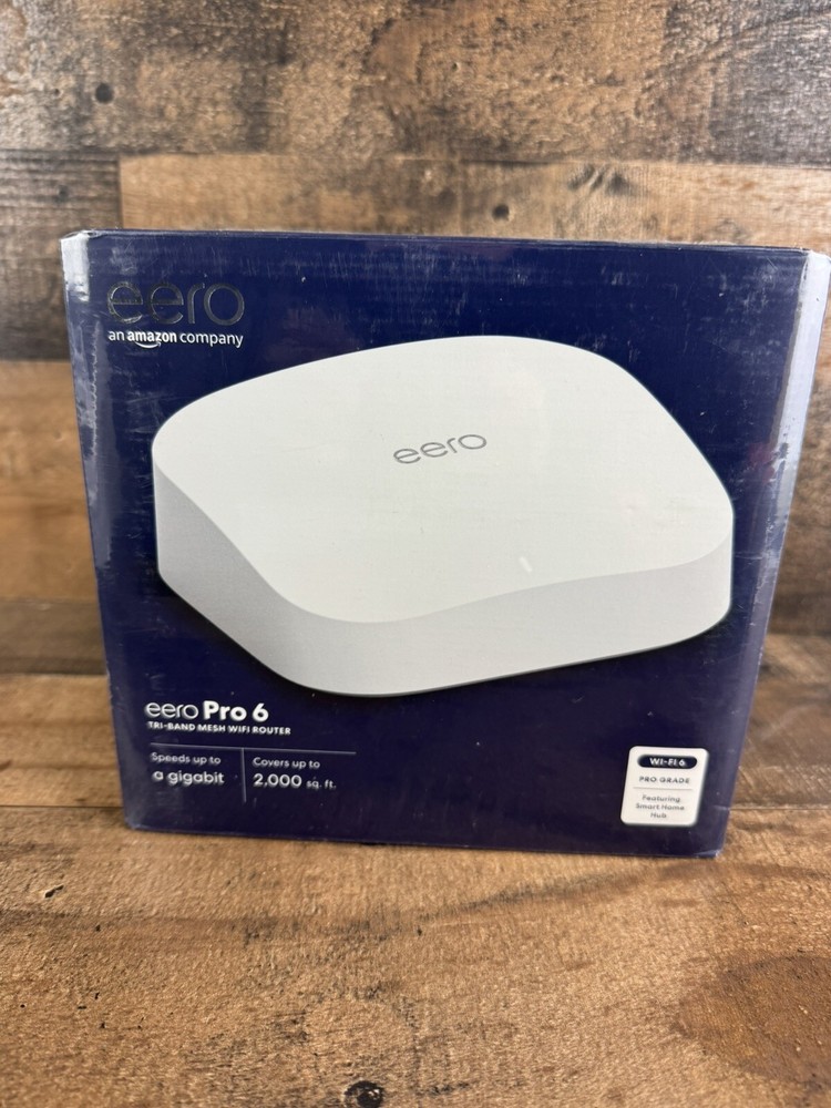 eero Pro 6 AX4200 Tri-Band Mesh Wi-Fi 6 Router K010001