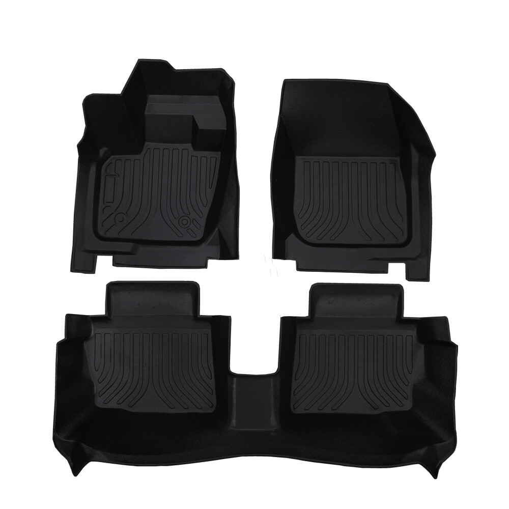 Heavy Duty TPO Floor Mats for 2013-2020 Ford Fusion All Weather Non-Slip Protection