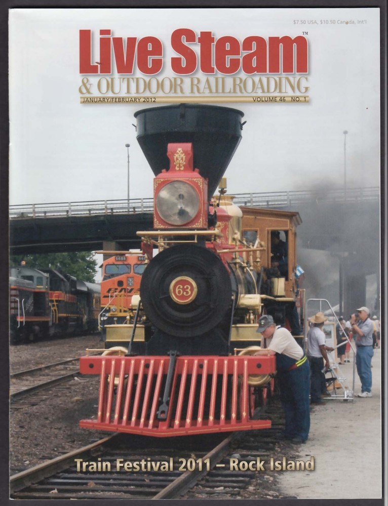 LIVE STEAM & Outdoor Railroading Rock Island Train Festival ++ 1-2 2012