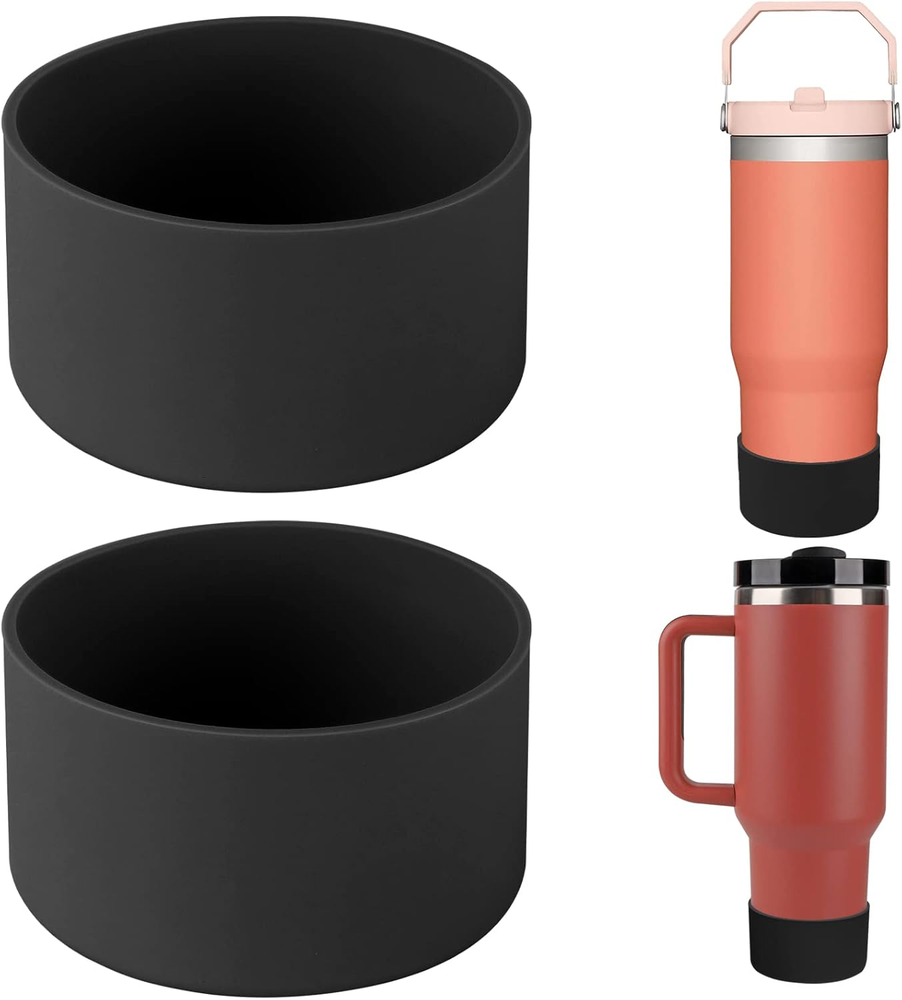Silicone Bumper Boot for Stanley Quencher H2.0 40 Oz 30 Oz Tumbler with Handle &