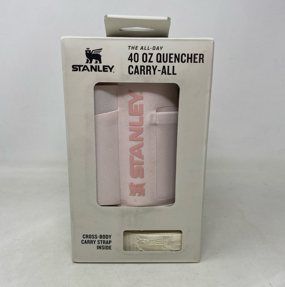 Stanley The All-Day 40 oz Quencher Carry-All Crossbody Sleeve - Rose Quartz