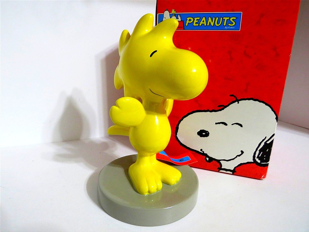 SNOOPY & WOODSTOCK Large Ceramic Figurine by PEANUTS Westland Giftware