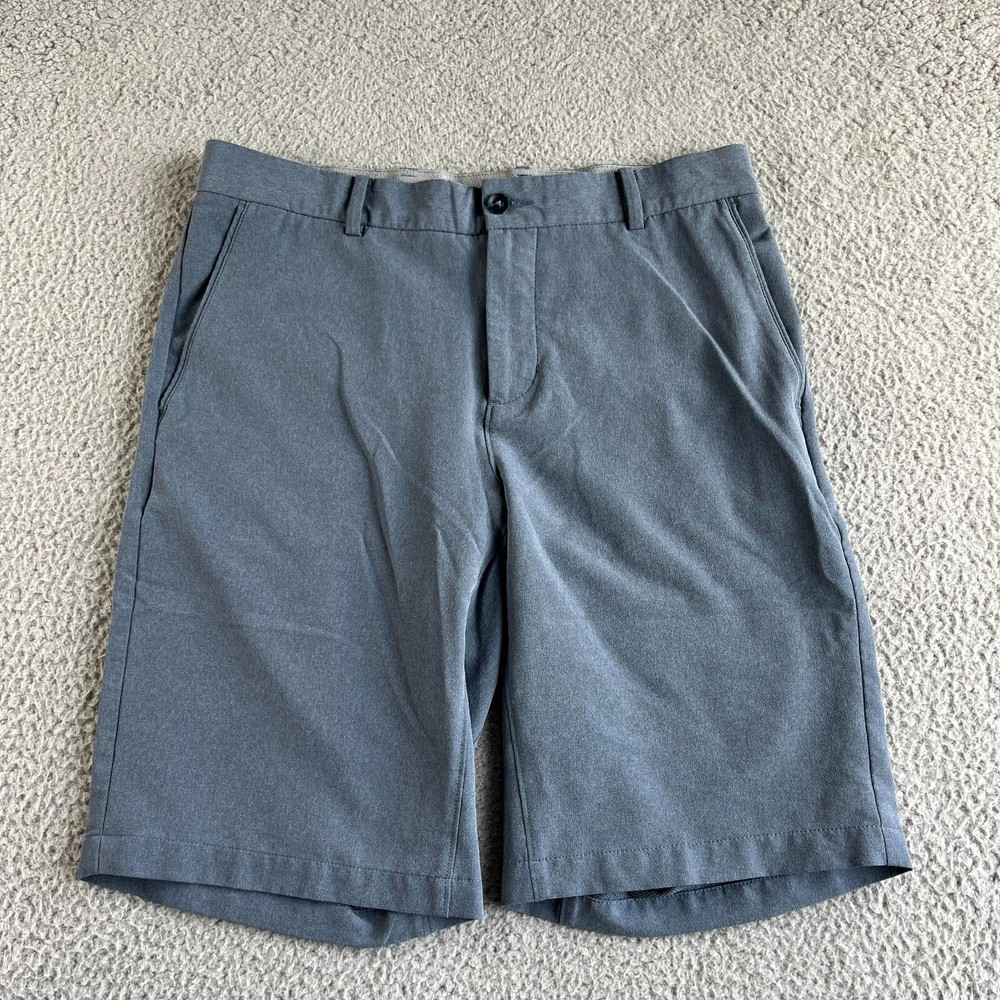NEW Nike Shorts Mens 30 (Fits 32) Blue Golf Dri-Fit Stretch Waist Outdoor Hybrid