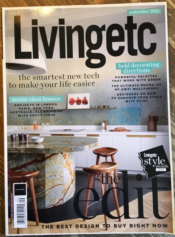 Discover Bold Decor and Smart Tech in LIVINGETC UK September 2021 Issue