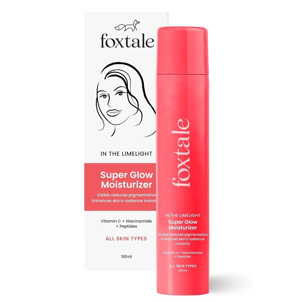Foxtale Super Glow Moisturizer for Bright Hydrated Skin 50ml