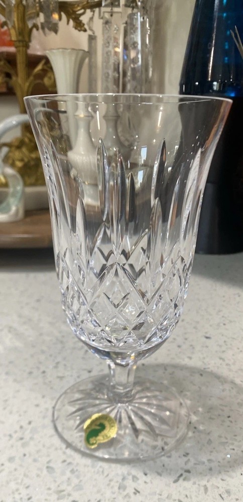 Waterford Crystal Lismore Stemmed Iced Tea Glass 6 1/2