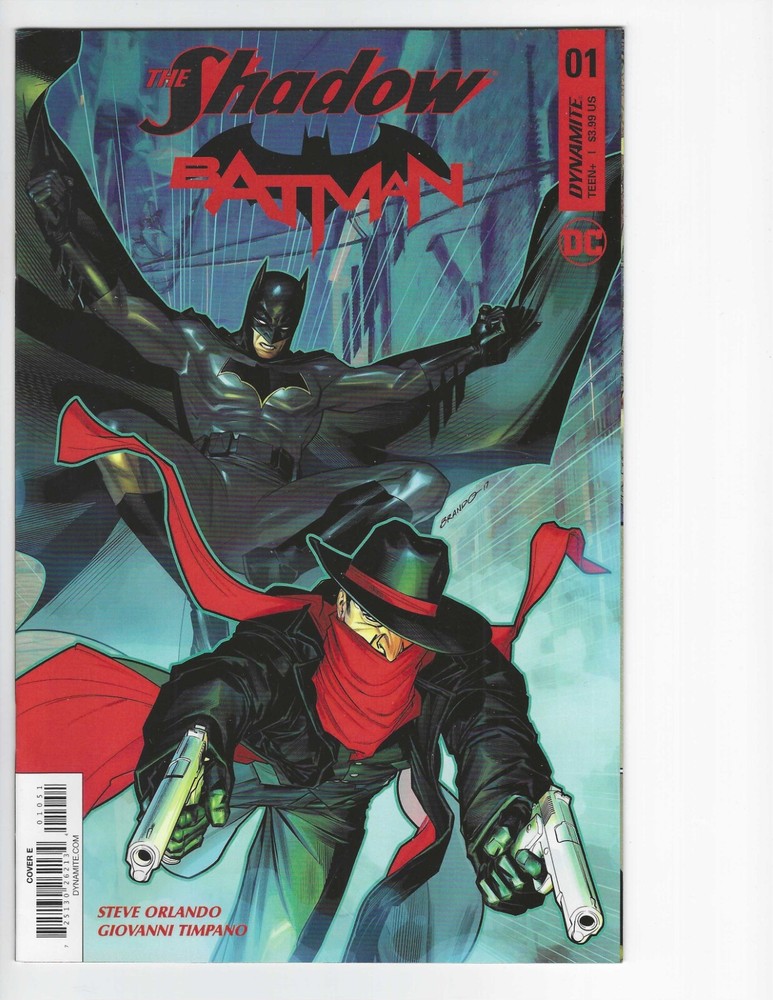 Batman & The Shadow 1-6 2018 by Steve Orlando & Giovanni Timpano