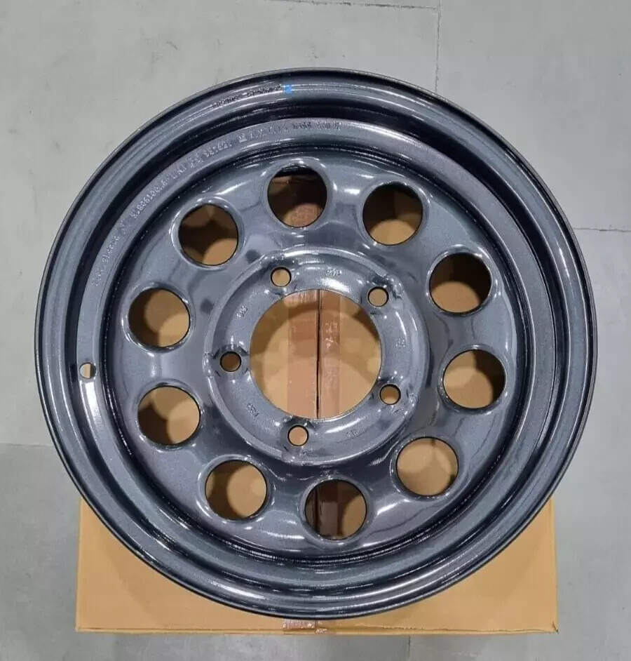 All Model Jimny Suzuki Samurai SJ413 SJ410 Wheel Black Rim Steel Made 15 inch