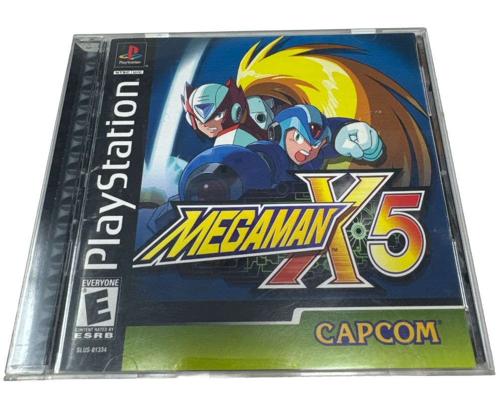 Mega Man X5 (Sony PlayStation 1, 2001) PS1 Complete