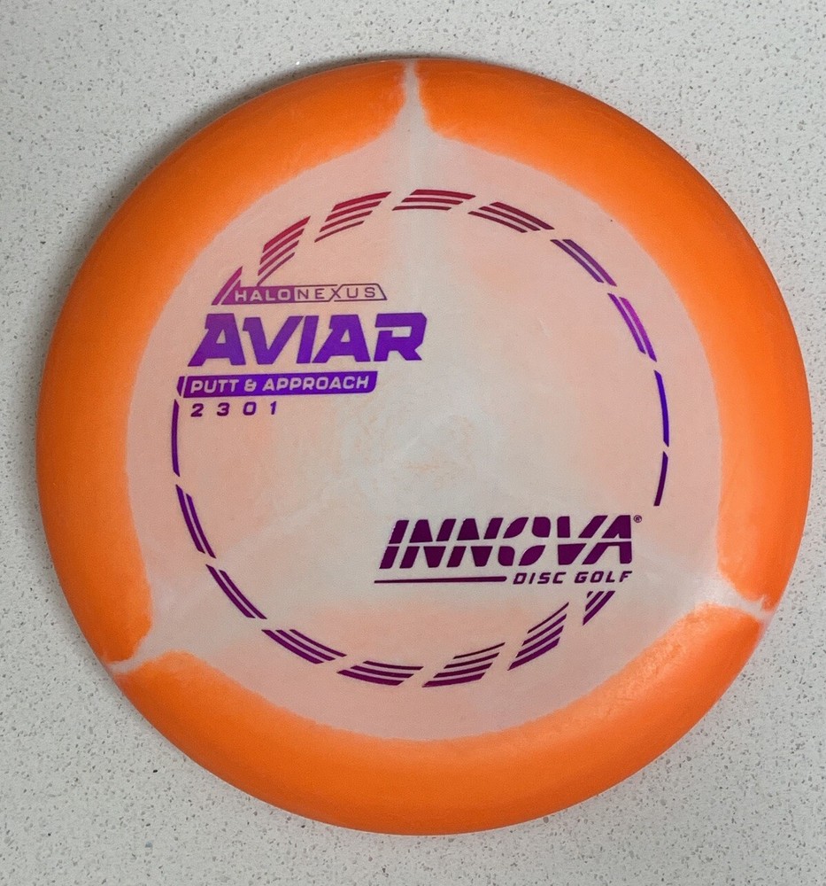 Innova Disc Golf 2022 175g Beadless early run Halo Nexus AVIAR! Orange, Purple!