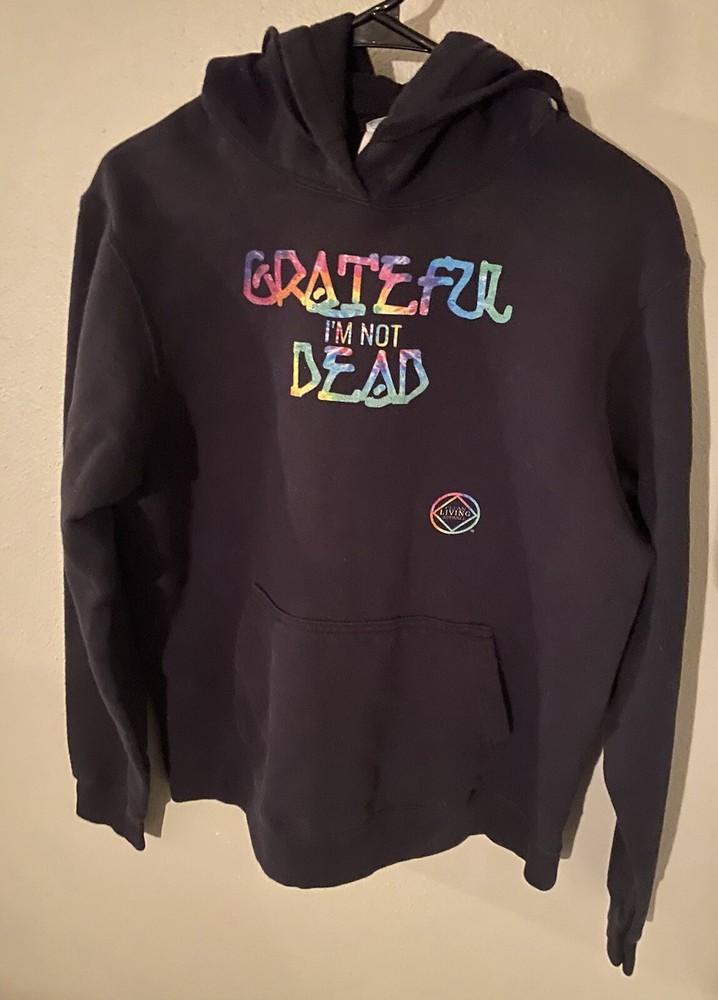 Grateful Dead Men's Medium Black & Multicolor Hoodie