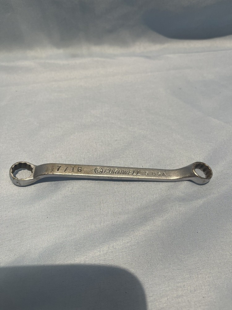 Cornwell tools usa wrench 3/8” & 7/16” BW1214S Used