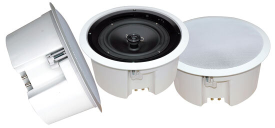 New PDPC8T In-Ceiling Enclosed Speaker System w/Rotary Tapping 70V Transformer
