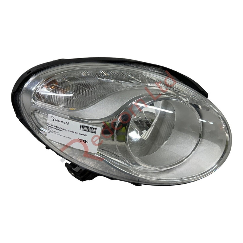 FIAT 500 By Diesel Multijet 95 2009-2015 Headlight Headlamp Right Side