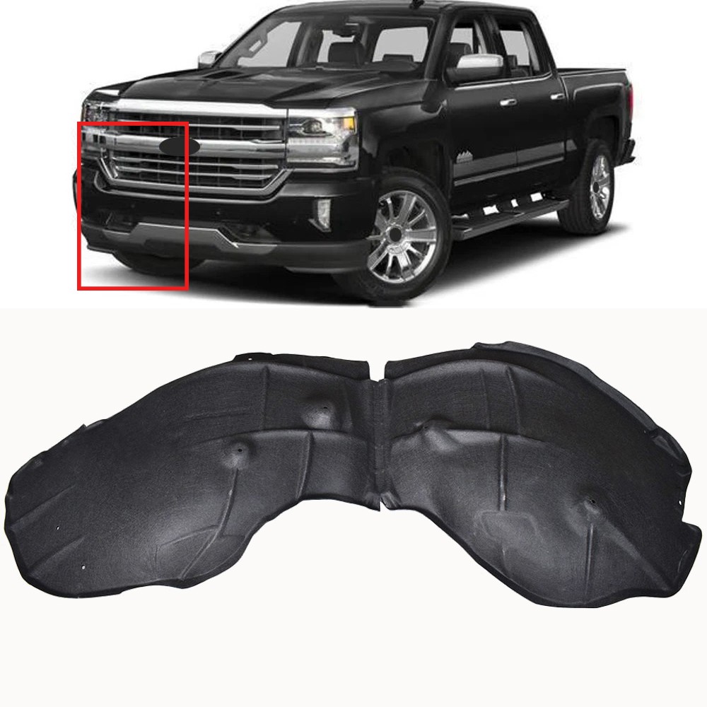 Front Right Passenger Side Fender Liner For 2019-2022 Chevrolet Silverado 1500