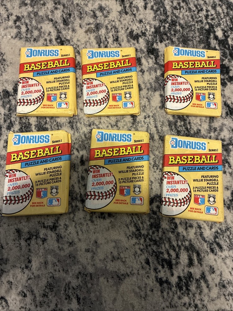 1991 Donruss Baseball Packs