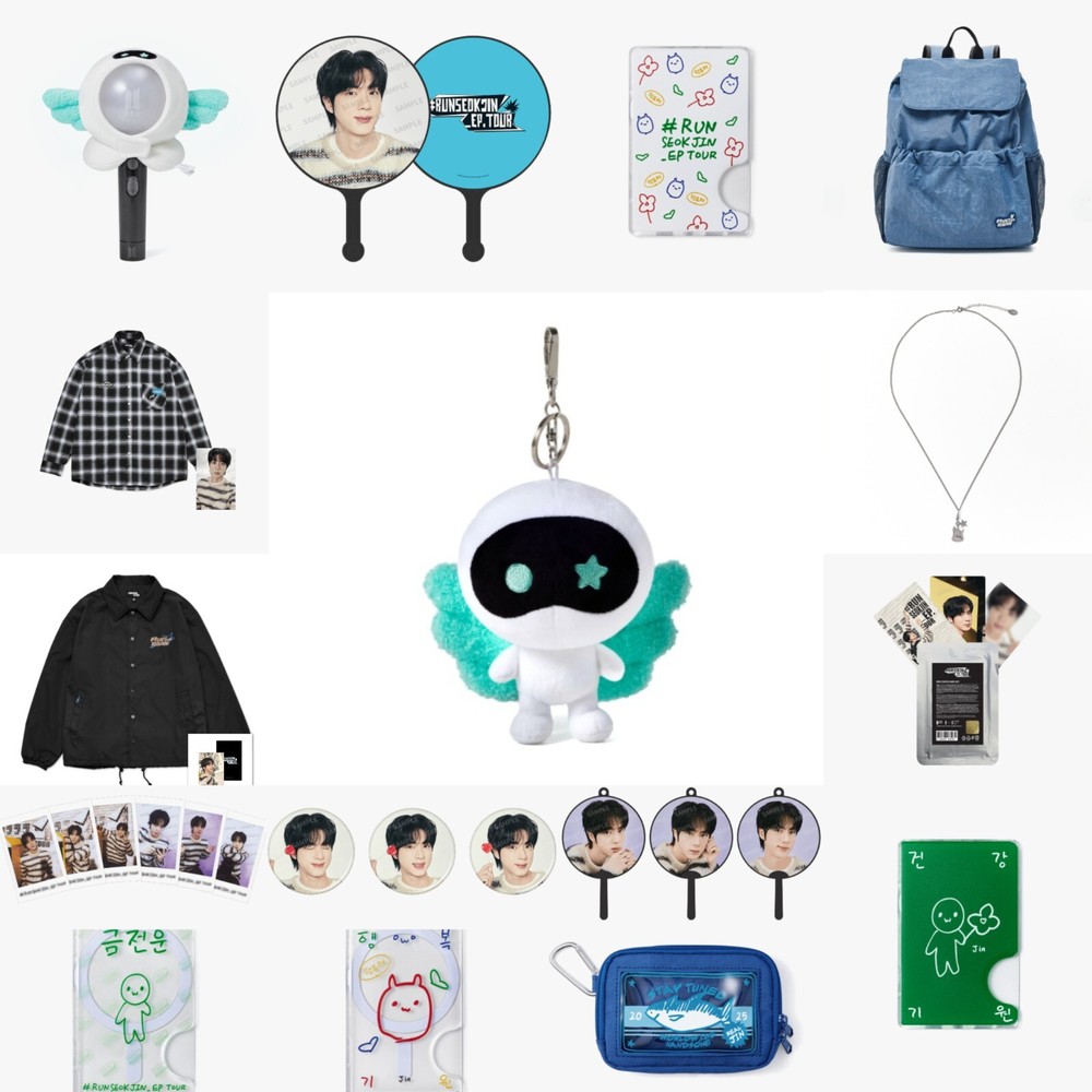 BTS Jin RUNSEOKJIN EP TOUR Official Merch MD with Tracking Free Gift Included