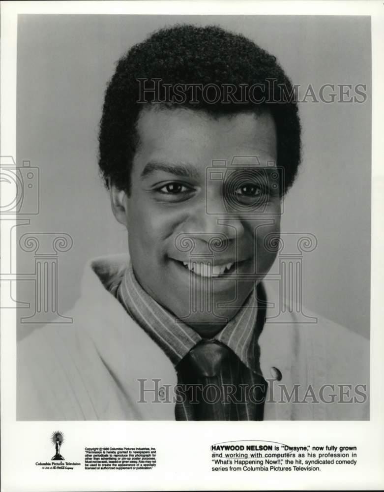1986 Press Photo Haywood Nelson in 
