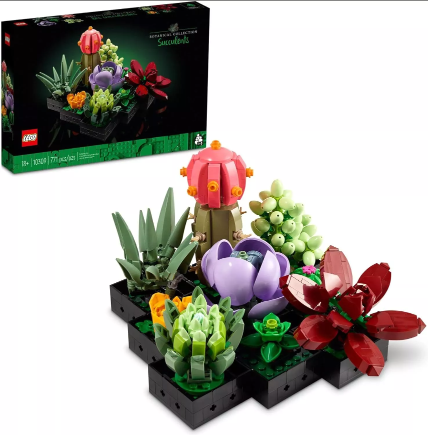 LEGO Icons Succulent Plants Set 10309 Perfect Mother’s Day Gift Idea-image