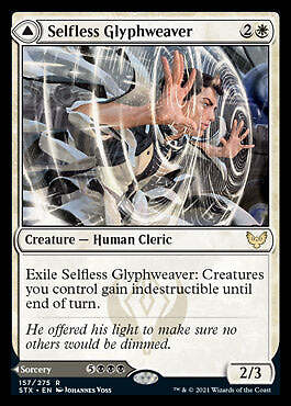 Selfless Glyphweaver Deadly Vanity Strixhaven MTG Card