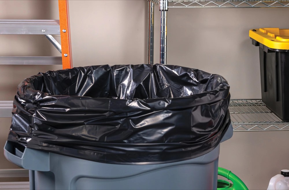 Bolsas de basura grandes para contratistas de alta resistencia, 45 galones, 20 unidades