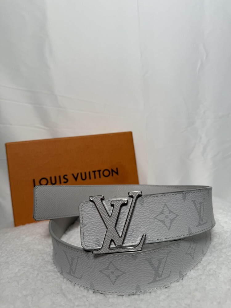 Louis Vuitton White Men’s Belt