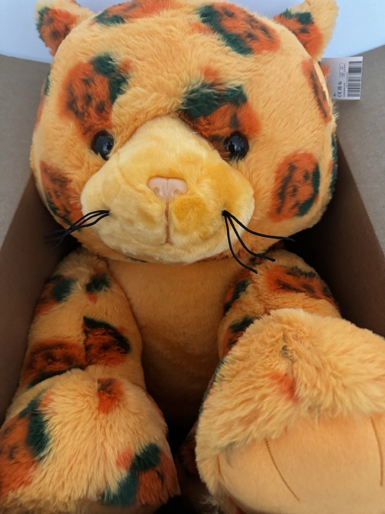 UNSTUFFED Build A Bear Pumpkin Kitty GIANT PK Halloween Jumbo Jack-o'-lantern
