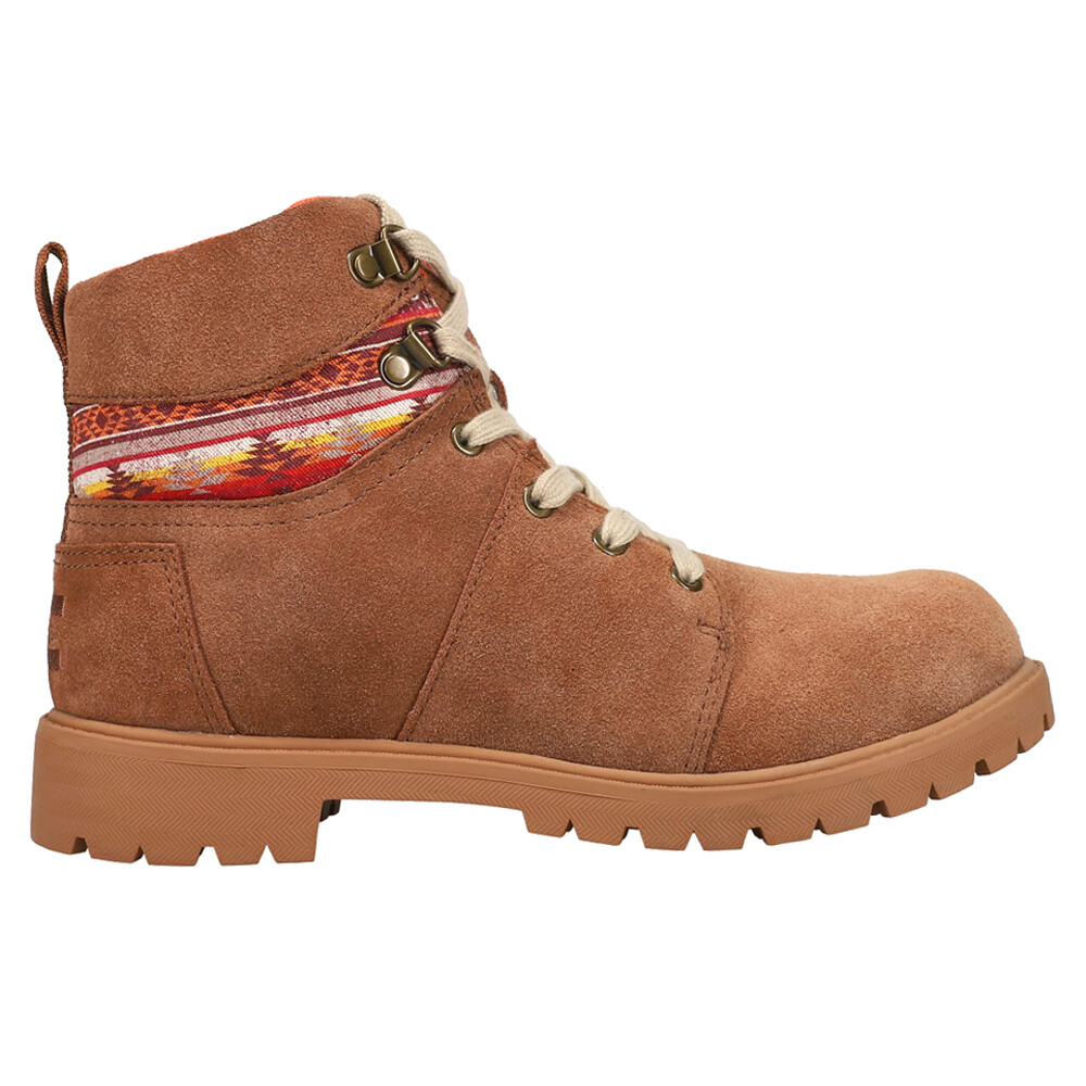 TOMS Summit Round Toe Lace-Up Casual Boots for Youth Girls Size 4 M 10009044T