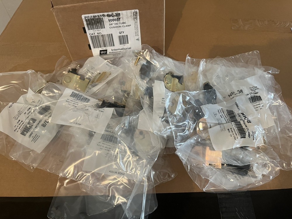 (QTY. 25) IRP Strut Mount Cushion Clamp, 3/8