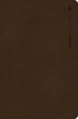 CSB Student Study Bible Brown Leathertouch Indexed by Holman 2021 Imitation Leather