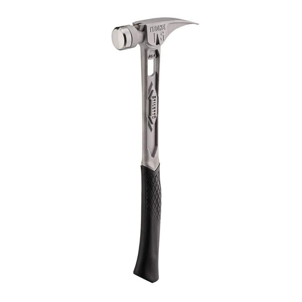15 Oz TiBone Smooth Face Hammer with Curved Handle