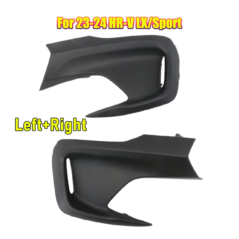 Fog Light Cover Set For 23-24 Honda HR-V LX/Sport Front 711023W0A00 711073W0A00