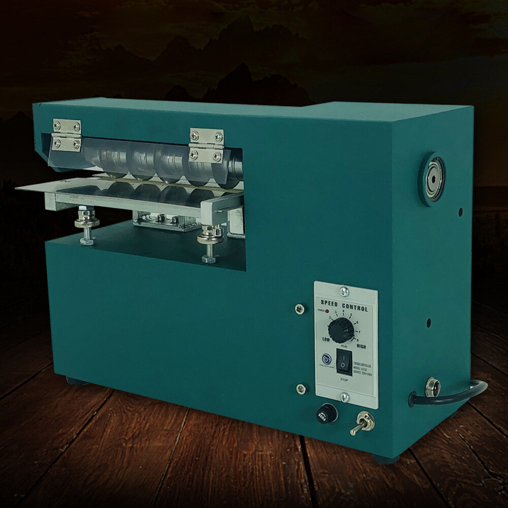 Leather Strip Cut Cutting Splitter Electric Leather Strap Cutter Machine 110V