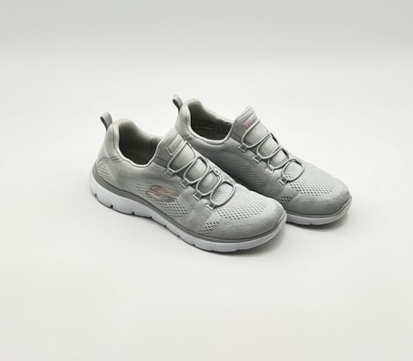 Skechers Women's Summits Sneaker Memory Foam Gray  Size 8.5