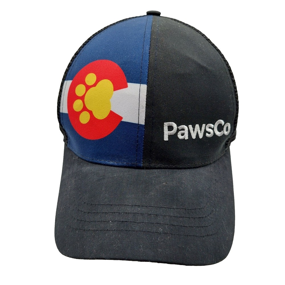 Pawsco Denver Colorado Snapback Black Mesh Hat
