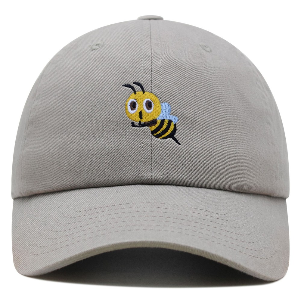 JPAK Flying Bee Premium Dad Hat Cotton 6-Panel Curved Brim Animal Lover