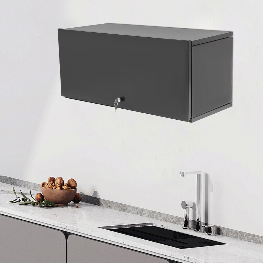 Steel Wall-Mounted Kitchen Storage Cabinet with 1 Drawer