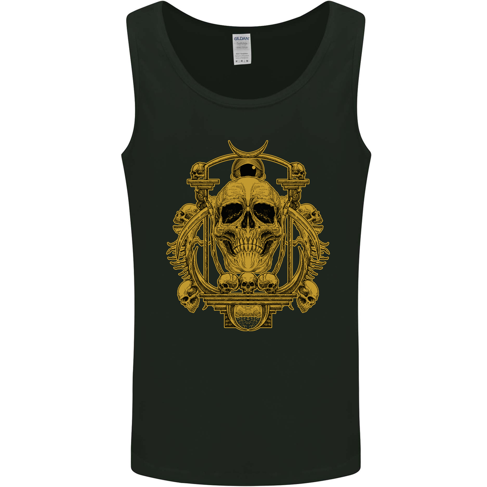 Skull of the Ages Mens Vest Tank Top