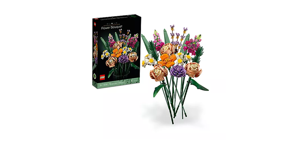 LEGO Flower Bouquet Building Kit 756pc with Free Shipping