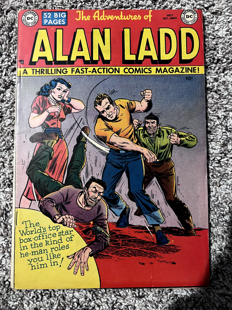 Adventures of Alan Ladd #7 F Damsel In Distress