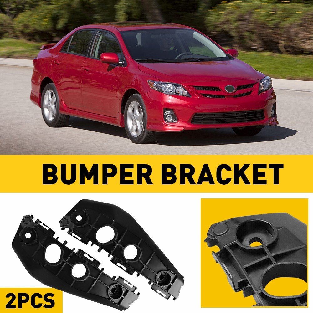 Bumper Support Bracket For Toyota 11-13 Corolla Front Driver & Passenger Side M
