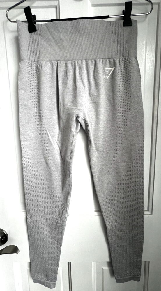 Gymshark Light Gray Womens Medium Leggings for Workouts