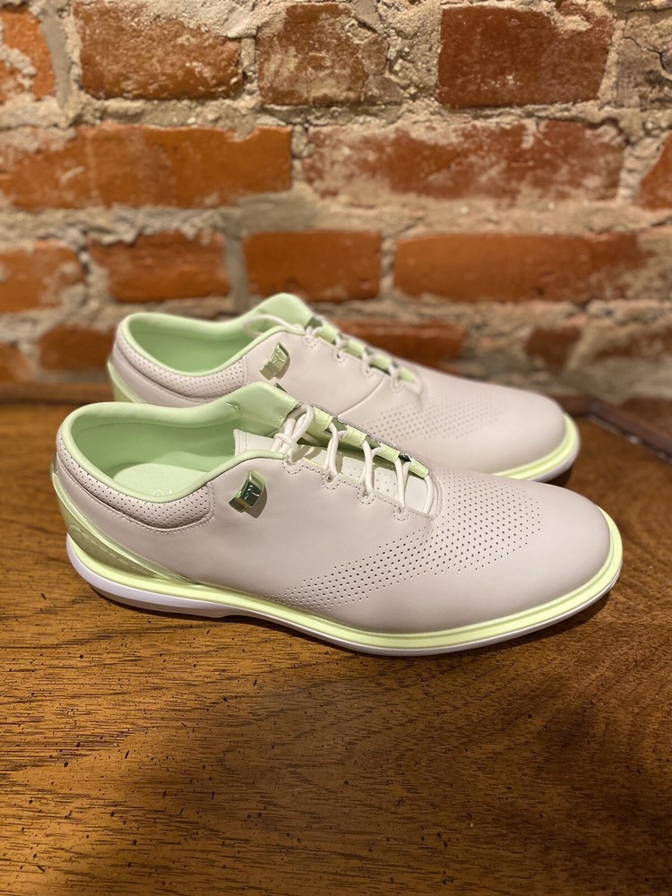 NIKE New AIR JORDAN ADG 4 MENS GOLF SHOES PHANTOM BONE VOLT. Size 10