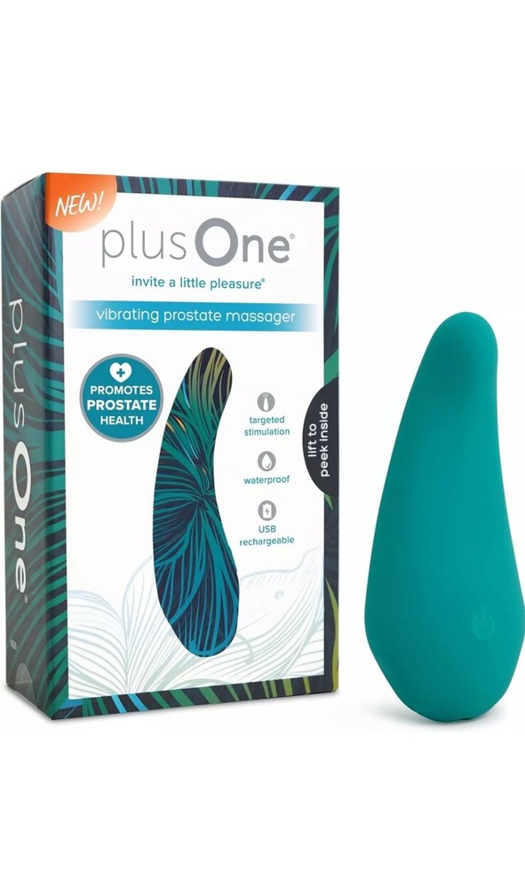 Plus One External Prostate Massaging Device Beginner  Stimulating Massager 10Pat