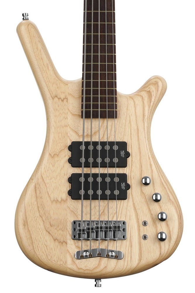 Warwick Pro Series Corvette $$ 5-string Electric Bass Guitar - Natural Satin